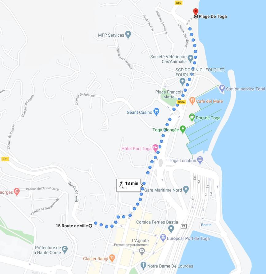 Charmant Petit Studio En Centre Ville Bastia  Kültér fotó